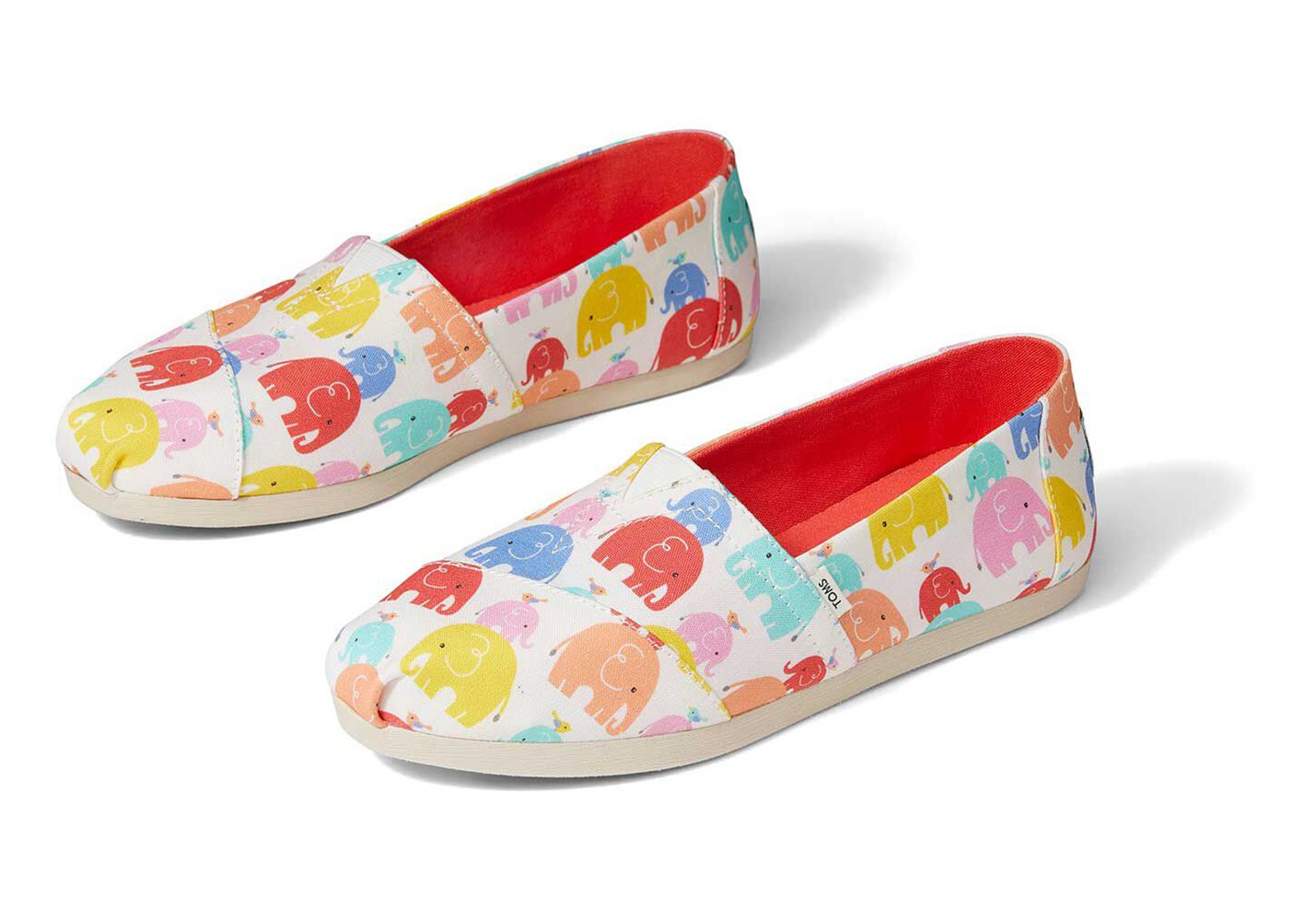 Toms Alpargata Elephants Espadrille Multicolor - Womens - 74325-XKGN